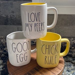 Rae Dunn Easter mug bundle